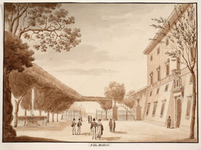 Villa Medici, 1833 by Agostino Tofanelli